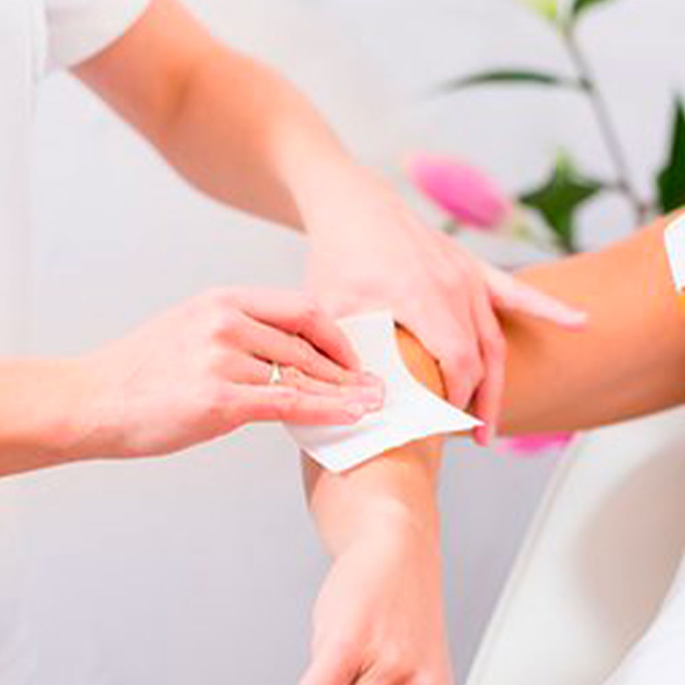 Epilation demi-bras