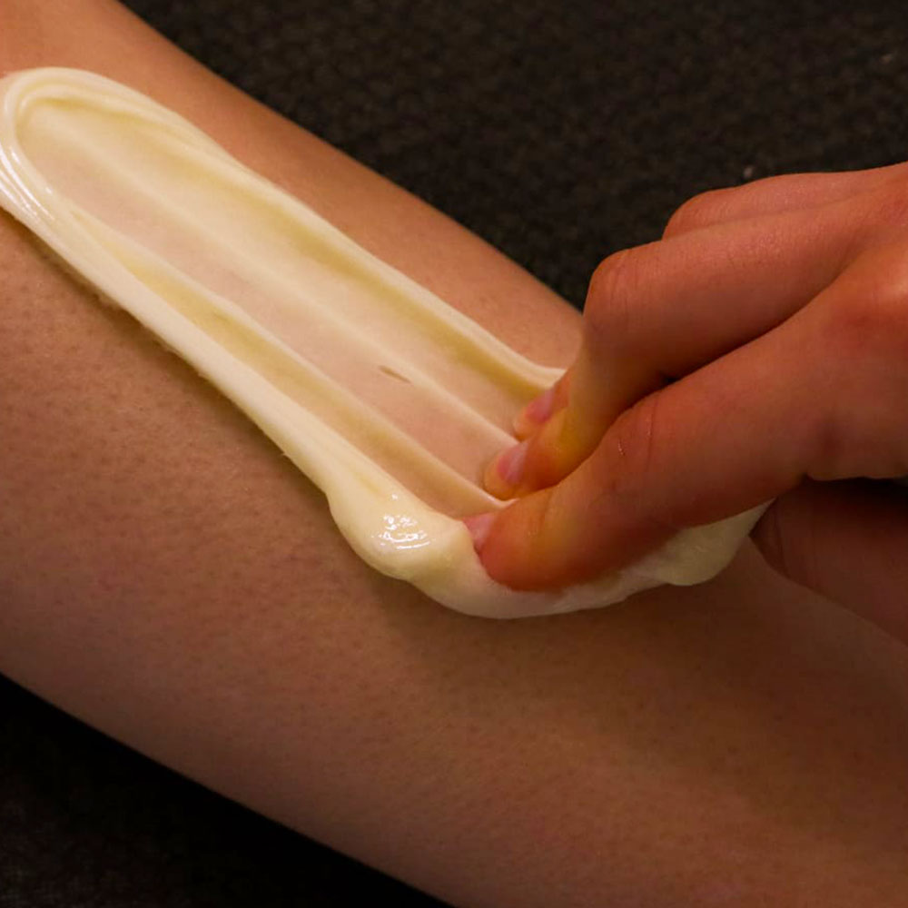 Epilation demi-jambe.